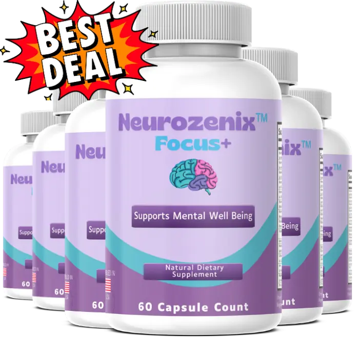 Neurozenix™ Focus+ 6 Bottles